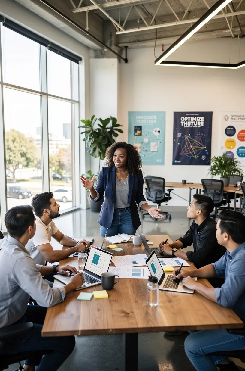 Illustration depicting habit formation and routine optimization.